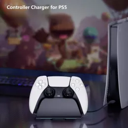 Joysticks Charging Stand para PlayStation 5 Carregador de controlador de carga rápida para PS5 USB Charge