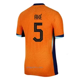 Męski dres Holandia Memphis Europejska koszulka piłkarska euro euro puchar holenderska narodowa koszula piłkarska menu Kit Kit Kit Home Away Xavi Gakpo Futbol mundurem