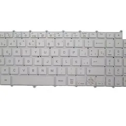 LG 15Z90N-V.AR52Y 15Z90N-VR50K 15Z90N-U.ARS5U1 15Z90N-R.AAS8U1 15Z95N 15Z95N-G.AA78B 15Z90Cスペインの白いバックライトのためのキーボード