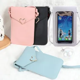 Torby na zakupy Kobiety Crossbody ramię torba na telefon komórkowy obudowa ochronna PU skórzana portfel mini torebka organizator Universal Torkel