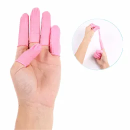 Gloves SUEF New Arrival Pink Natural Rubber Gloves Finger Cots Latex Fingertip Protective Disposable rubber gloves