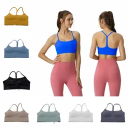 Ll yoga reggiseno allineamento serbatoio femminile reggiseno classico popolare fitness fust di vasca morbida galliale yoga beauty back -shock resistente con pad torace rimovibile Braralette Lingerie NONTH