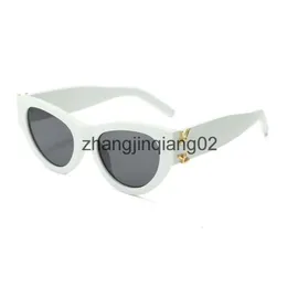 Designer Yslsunglasses Cycle Luxury Polarize Sports Solglasögon för kvinna Mens Ny modebaseball Kör Travel Black White Cat Eye Lady Run Sun Glasses