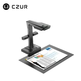 Scanner Czur Et16 Plus A3 Scanner Specner velocità rapida, supporto per documenti dimensioni massimo A3 Funzione OCR Compatibile con Windows per Office