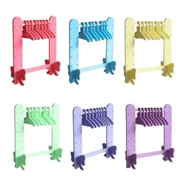 Schmuckbeutel Ohrringhalter Ständer klare Acrylohrringe Rack Mini Hügel aus Display Organizer Aufbewahrung für Frauen Mädchen