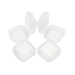 Clear Plastic Box Square DIY Wholesale Storages Containers Case With Lids Jewelry Earplugs Storage Boxs 3.8*3.8Cm s