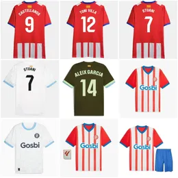 23 24 Maglie da calcio Girona FC STUANI ALLA CASELLANOS VALERY TONI BORJA GARCIA VILA ALEIX GARCIA CAMPILE DEL COLLET TSYGANKOV CAMISETA DE FUCBOL