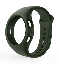 Samsung Galaxy Watch 4 /Watch 5（2022）44mm Soft Silicone Bumper Protective Case with Strap Bandsファッションスポーツリストバンドのアクセサリー