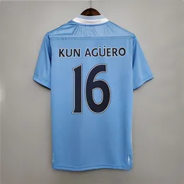 Kun Aguero 93 94 Retro Soccer Jerseys 1981 82 89 91 96 97 98 99