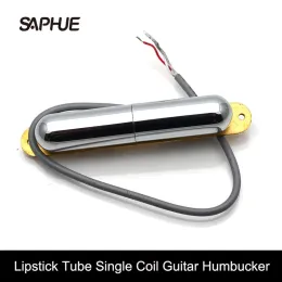 Acessórios Tubo de bobina de bobina de batom de acessórios Pickup para guitarra elétrica Chrome Accesorios Guitarra Electricra