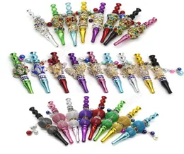 inteiro colorido em forma de animal metal dicas de dicas de categorias com shinestones bocales hookah bocal shisha dicas de fumantes acessórios 5779658