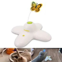 Toys de 360 ​​graus de giro de movimento de borboleta ativada Toys engraçados Inteligente interativo Flutter Bug automático Puzzle pomching Toy Toy Toy