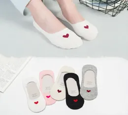 Socks Hosiery 5 PairsSet Women039s Sprunggelenks Socken Frau Baumwolle Invisible Asakusa Boot Ladies Koreanische Nicht -Slip -Mode mit Druck 3817069