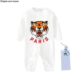 Onesies designer baby bodysuit kläder rompers pojke tjej designer brev dräkt övergripande kläder jumpsuit barn lyx bodysuit för spädbarn outfi