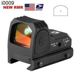 Orijinal Mini Yeni RMR Kırmızı Dot Sight Sight Solimator Tüfek Refleks Gözleri Kapsamı Airsoft / Av Tüfekleri için 20mm Weaver Rail