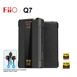 Verstärker fiio Q7 tragbarer Desktopclass -Kopfhörer -Verstärker AMP DAC Highend XU316 ES9038pro QCC5124 Chips 3000MW Ausgangsleistung DSD512