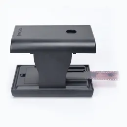 Scaners Film Scanner Mobile Film and Slide Scanner dla 35 negatywów i slajdów LED LED podświetlenie bezpłatne aplikacja Składana nowość Skaner zabawne zabawki