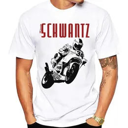 T-shirt maschile Kevin Schwantz 34 1993 T-shirt GP Nuovi uomini estivi Short Slve Gs Adventure Sport Casual White Tops Man Motorcycle Rider TS T240506