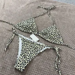 Sexy Bikini Badeanzug Schwimmanzug für Frauen Luxus weiß schwarzer Leoparden 3D -Print Designer Badebekleidung Schwimmanzug Heiße Frühlingsbadanzüge Sommer Beach Maillot de Bain