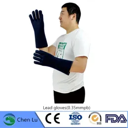 Перчатки рекомендуют рентгеновские защитные свинцовые резиновые перчатки.
