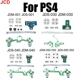 Högtalare JDM /JDS 001 030 040 050 USB Laddningsport USB Socket Board 12/14 PIN FLEX RIBBON CABLE CABLE ARGEIVE PAD FÖR PS4 PRO Controller