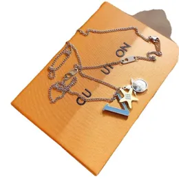 Collana di gioielli di moda Turtale di lusso Starfish Cindant Exquisite Accessori premium non sbiadano regali amanti selezionati a catena lunga 1143437