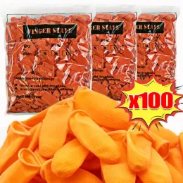 Перчатки 10100pcs одноразовые латексные резиновые кроватки для антистатических кончиков пальцев защитные перчатки для промышленности без конвертипных перчаток пальца