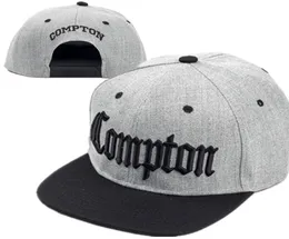 Новая вышивка Compton Emelcemery Baseball Hats регулируйте хлопковые мужчины, шапки, шляпа, женские шляпы, шляпы, хмелевая кепка Summer2446627