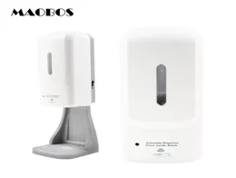 The new Touchless Hand Sanitizer Wallmounted Spray Sensor Automatic Soap Dispenser With stents 1000ML For 2020 new mouid5196208