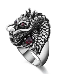 Mens Ring Bague Homme Anillo Para Hombre Herrenring Herren Rings Anel Masculino Dragon US Size 9 10 115805311