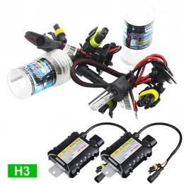 H3-1 Hid Auto Xenon Lamp Kit مع 55W Universal Ballast 4300K ​​6000K 8000K 12000K Light Halogen 1 زوج