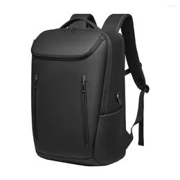 Sırt çantası S 15.6 inç Dizüstü Bilgisayar Erkekler için Seyahat Geniş USB Şarj Sırt Çantaları Çanta Gidiş Su.