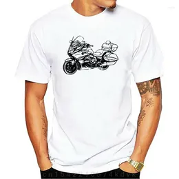 Erkek Tişörtleri Yaz Men Hip Hop Tişört K 1600 B T-Shirt Street Motosiklet K1600B Motorrad Fan Slim için