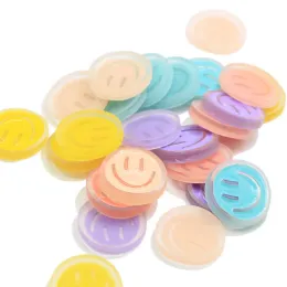 Miniature 50/100 PCS 17mm 24mm Resina assortita Resina Sorriso Face Cabochon Face Face Cabochon Round Round Face Face Craft ispirato