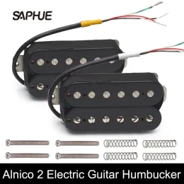 Akcesoria Alnico 2 Electric Guitar Pickup N50 78K/B52 89K Humbucker Alnico II Pickup podwójna cewka Guitar Pole gitar