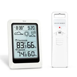 Mätare Oria Wireless Weather Station inomhus utomhus temperaturmonitor digital fuktmätare med 328ft räckvidd fjärrsensor