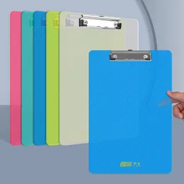 1PCS A6 File Folder Paper Clipboard Writing Pad Splint Memo Clip Board Document Holder Student School Office Stationery Supplies