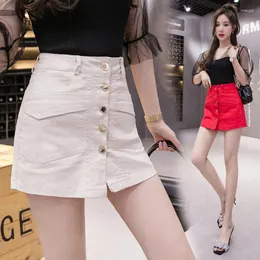 Women's Shorts Ladies Summer Fashion OL Mini Skirt Pants Women Clothes Girls Casual Cool High Waists Culotte Female Woman Sexy BPAK8792