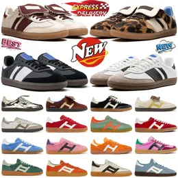 2024 رخيصة ويلز بونر مصممة الأحذية النساء رجال الأحذية كرة اليد spezials أحذية النمر طباعة أحذية Adv Adimatic Plate-Forme Chaussure Sneakers