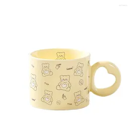Mugs Cups Glass Cup Of Drinking Lovely Cow Mug Cartoon Coffee Cute Beautiful Tea Drink Ware Couple Gift