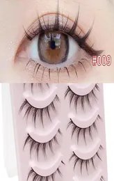 Falsche Wimpernpaare Fairy Cos handgefertigte gefälschte Wimpern Little Devil Naturally Dicke Lolita Lash Extension Make -up Toolsfalse8825129