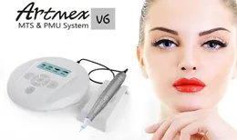 Professional Artmex V6 Semi Permanent Makeup Tattoo Machine Mts PMU Skin Care System Derma Pen Imebrow LIP9056840