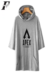 Apex Legends Tshirt Mannen en vrouwen z kapturem Effen Kleur Tshirts 2021 Katoen Korte Mouw TEE TOESE Plus Size Women039S29783625083656