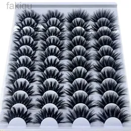 Falsos cílios 20 pares de cílios de vison 3d de 18-25mm 3d