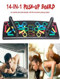 14 in 1 push up board con istruzioni per le istruzioni strumenti per esercizi di fitness da uomo uomo pushundefinepup sta per allenamento per il corpo della palestra3836620