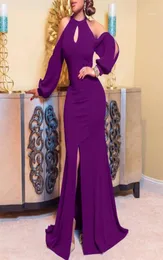 Casual Dresses Woman XXXL Plus Size Summer WOMEN039S Dress Banquet Evening Gown Waist Halter Sexy Luxury Fashion White Purple B5011803