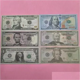 Другие праздничные вечеринки поставляют опор Money Fake 10 50 50 100 200 доллар США по английскому реалистичным игрушкам для копирования валют.