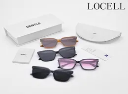 2022 Nya koreanska lyxiga solglasögon Kvinnor Brand GM Designer Sun Glasses Men Lo Cell Trending Polarised Solglasögon UV400 och Original3100171