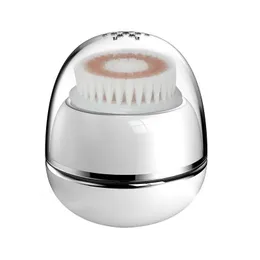 Home Beauty Instrument Womens Beauty Equipment Ultrasonic hudvård Ansiktslektronisk silikon Handhållen rengöringsborste Q240507