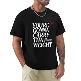 Herrpolos pojke ... du kommer att bära den vikten en lång tid t-shirt skjortor grafiska tees sommar topp t-shirt för män